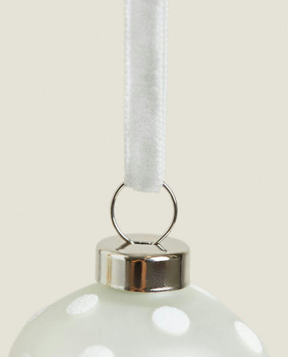 PACK OF GLASS MUSHROOM DECORATIONS (PACK OF 6)