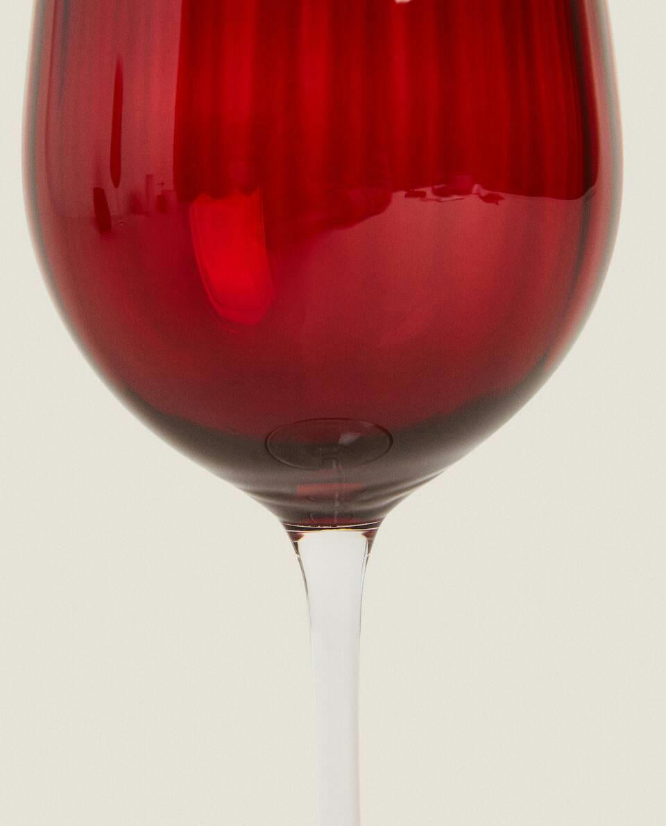 Weihnachts-Kristallglas, farbig 