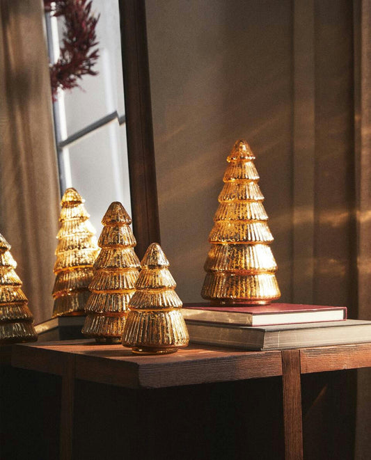 Dekorative Weihnachtsbaumkerze 