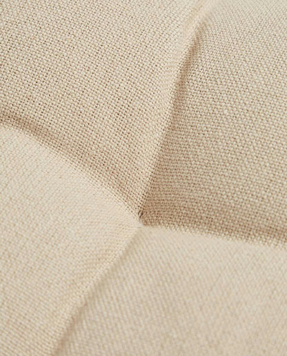 Gestepptes Stuhlkissen mit Bändern 