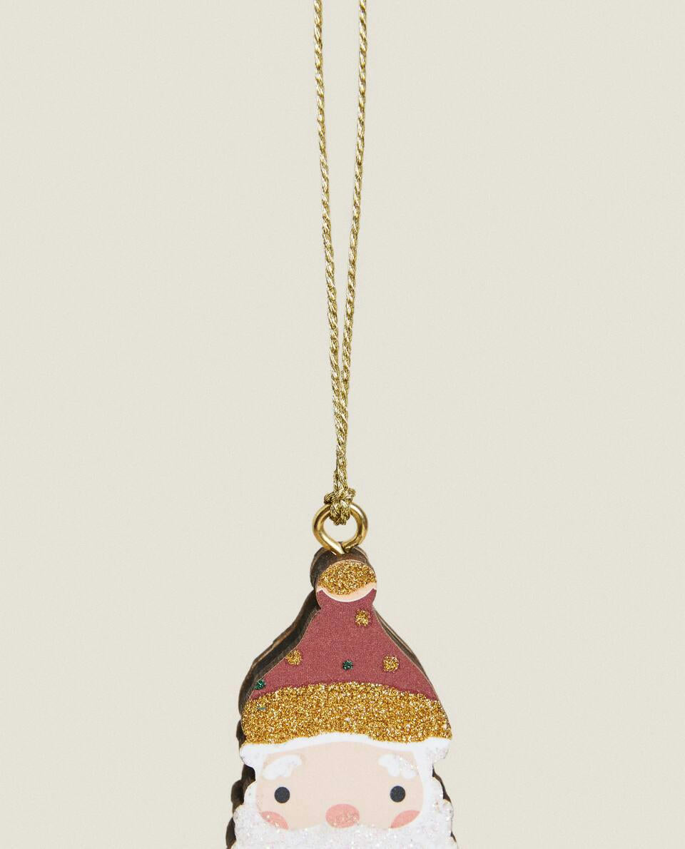 ARTICULATED SANTA CLAUS CHRISTMAS DECORATION