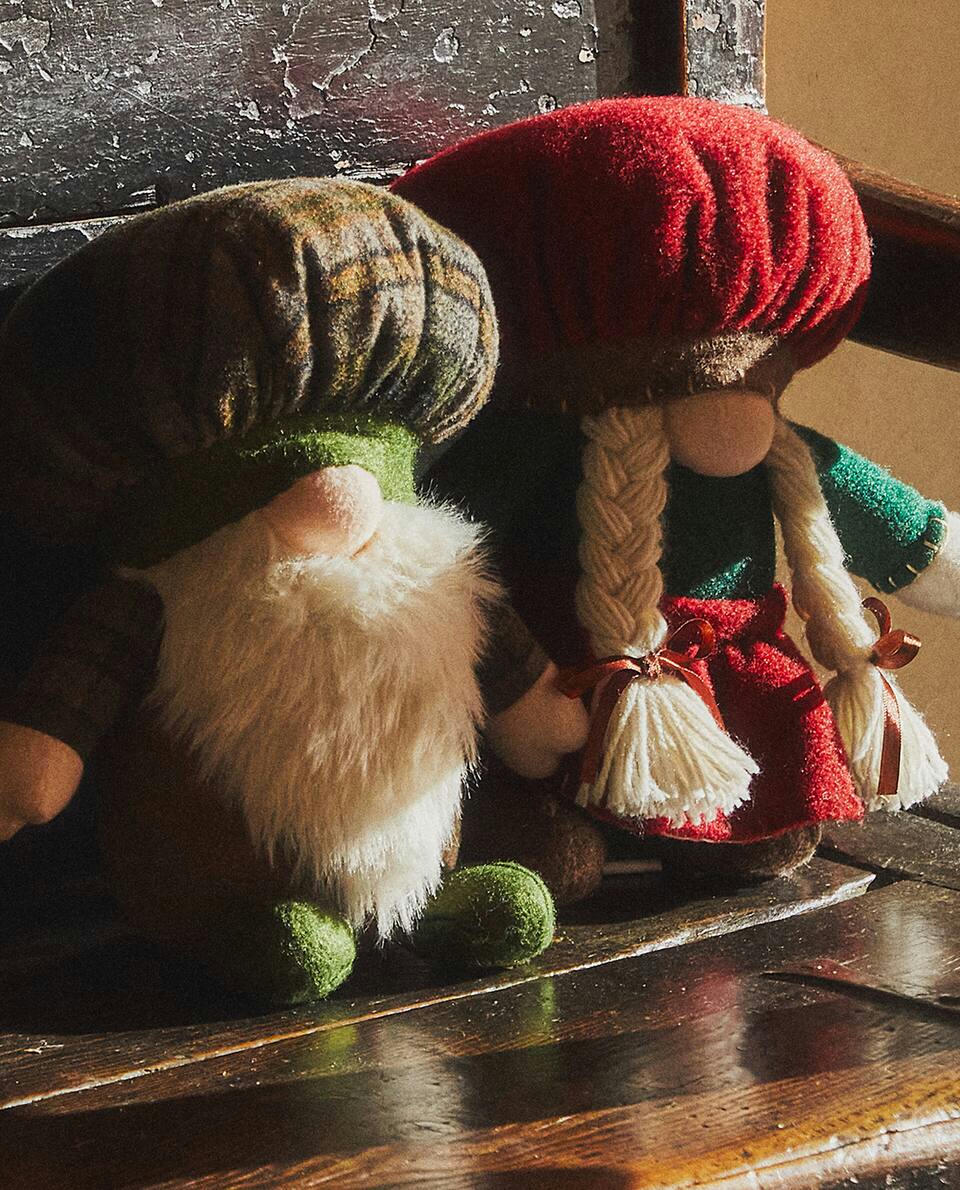 WEIHNACHTSKOCH-GNOM-DEKORATION 