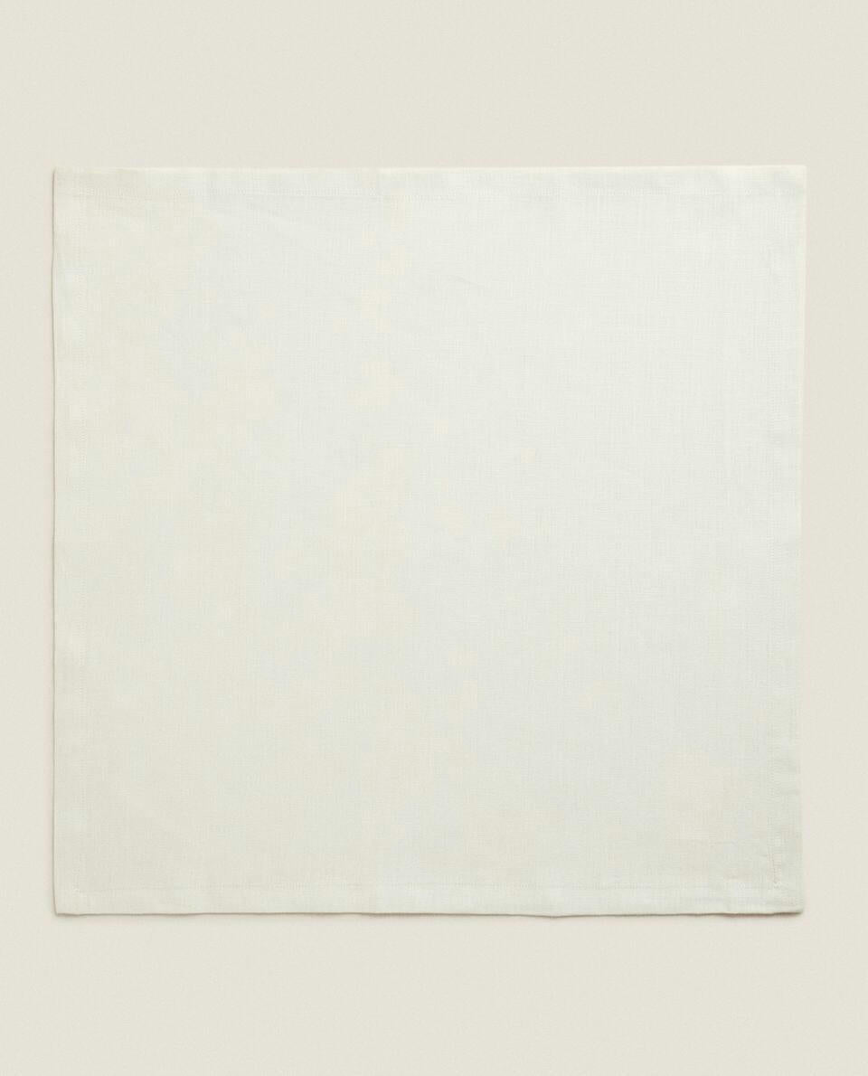 Einfache Leinen-Servietten (2er-Packung) 
