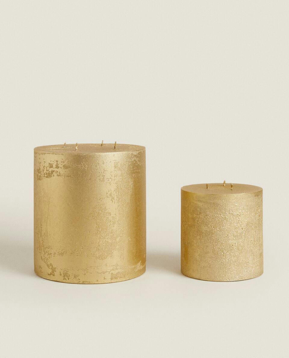 GOLDENE WEIHNACHTSKERZE 