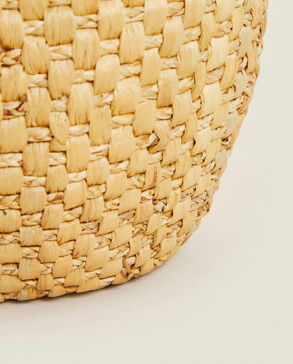 GESTREIFTER RUNDKORB 