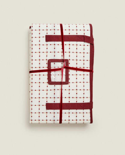 CHRISTMAS CHILDREN STORAGE BAG WITH HEARTS