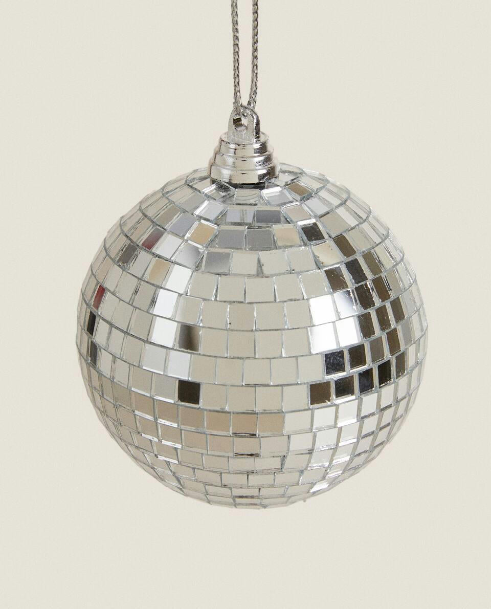 CHRISTMAS DISCO BALL DECORATION