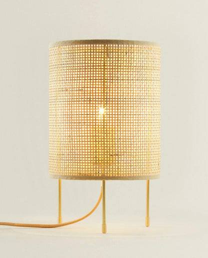 RATTAN LAMP 