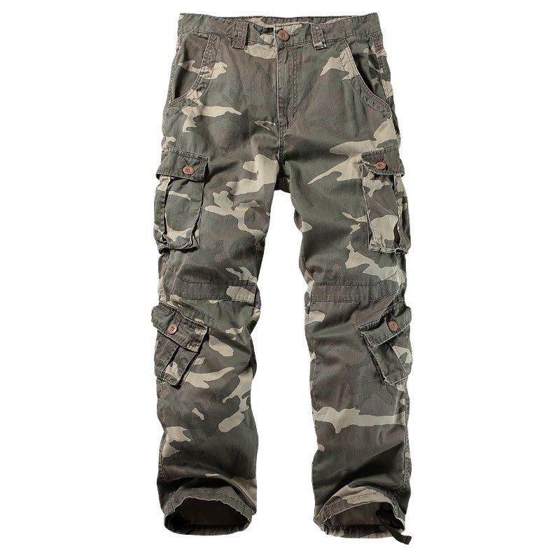 Men's Camouflage Outdoor Multi-Pocket Cargo Pants - Category 1 - Free Shipping