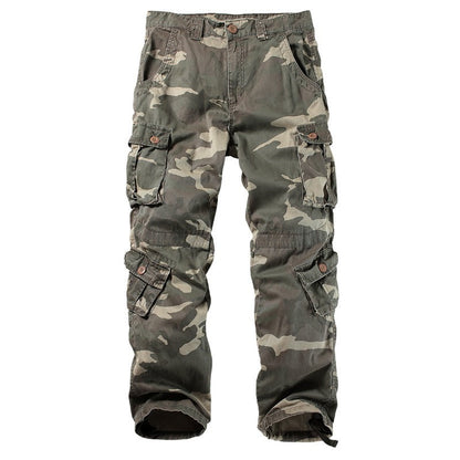 Men's Camouflage Outdoor Multi-Pocket Cargo Pants - Category 1 - Free Shipping