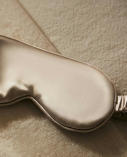 Augenmaske aus 100 % Maulbeerseide 