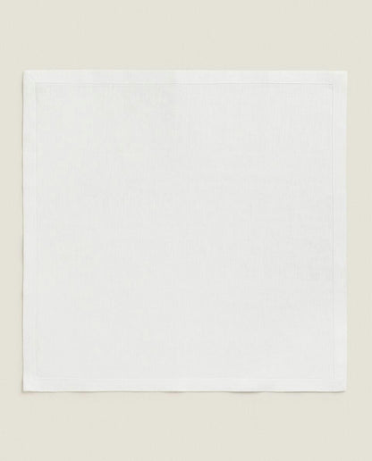 Einfache Leinen-Servietten (2er-Packung) 