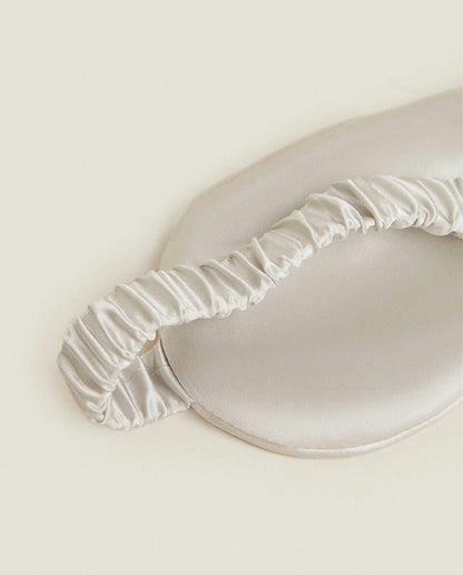 Augenmaske aus 100 % Maulbeerseide 