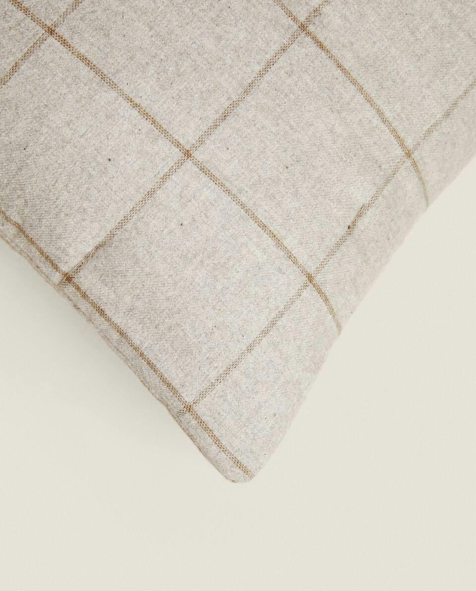 Kissenbezug aus Flanell 