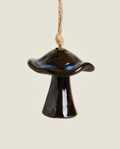 CHRISTMAS CERAMIC MUSHROOM DECORATION