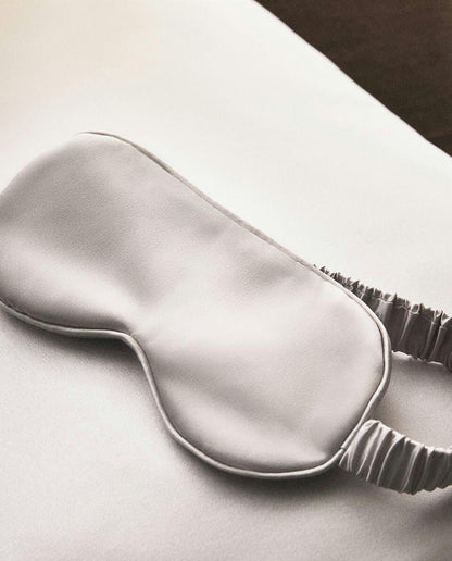 Augenmaske aus 100 % Maulbeerseide 