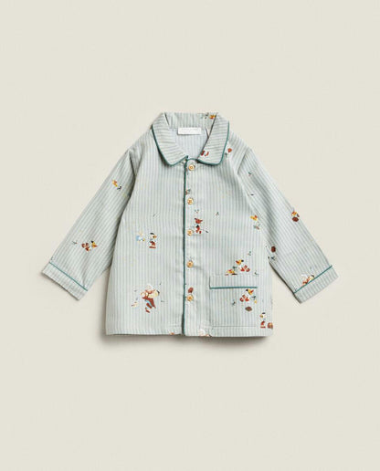 CHILDREN FLANNEL CHRISTMAS PINOCCHIO  DISNEY SET OF PYJAMAS