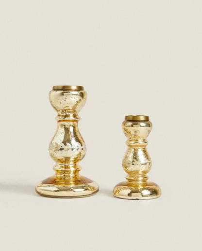 GEOMETRISCHER GLASKERZENSTÄNDER 