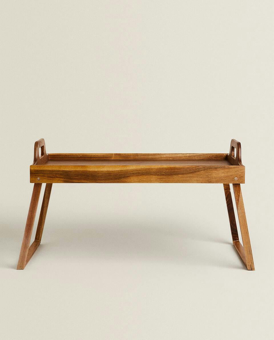 Faltbares Tablett mit Griffen 