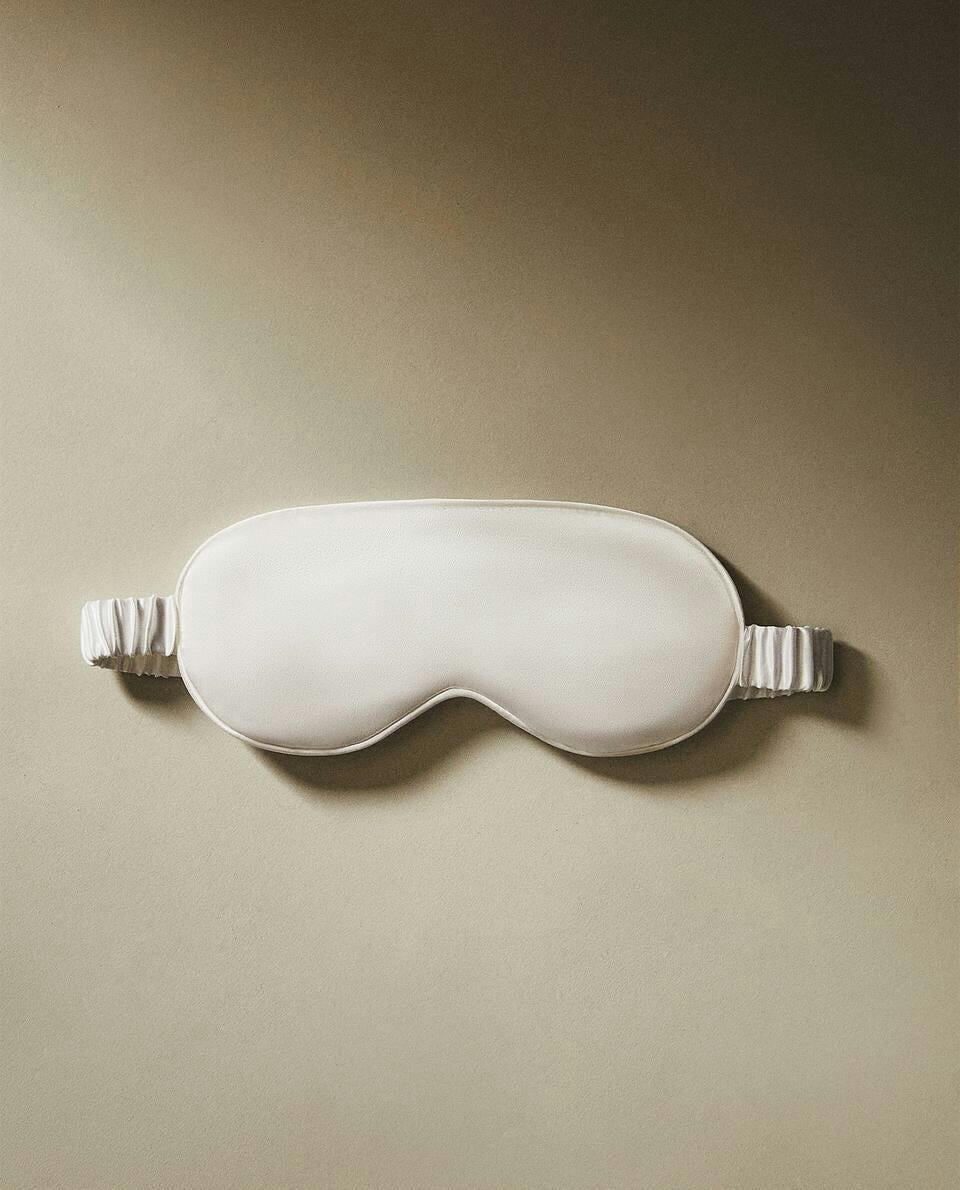 Augenmaske aus 100 % Maulbeerseide 