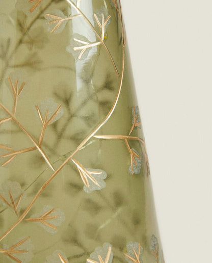 Weihnachtsbaumdekoration aus Glas mit LED-Beleuchtung 