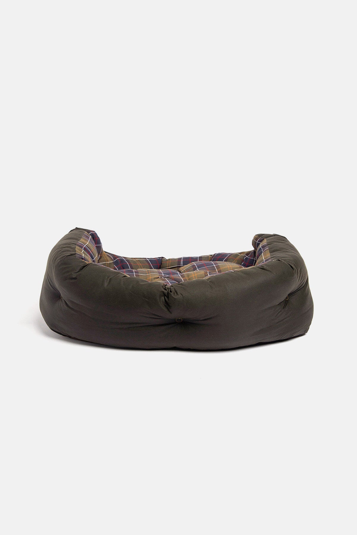 Wax cotton dog bed - CLASSIC/OLIVE