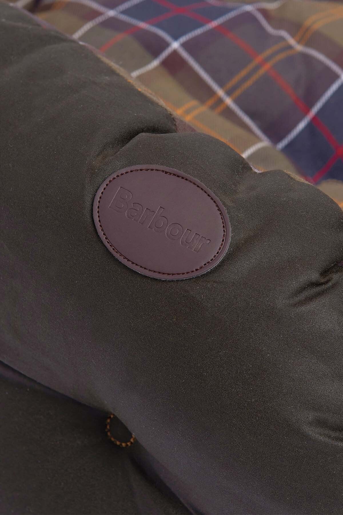 Wax cotton dog bed - CLASSIC/OLIVE