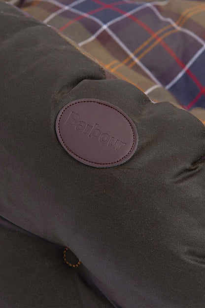 Wax cotton dog bed - CLASSIC/OLIVE