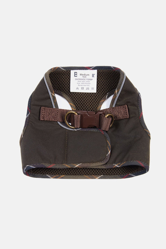 Wax Step In Dog Harness - OLIVE/CLASSIC