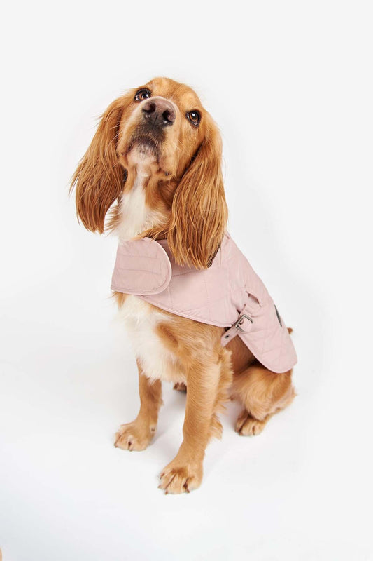 Quilted Dog Coat - PINK