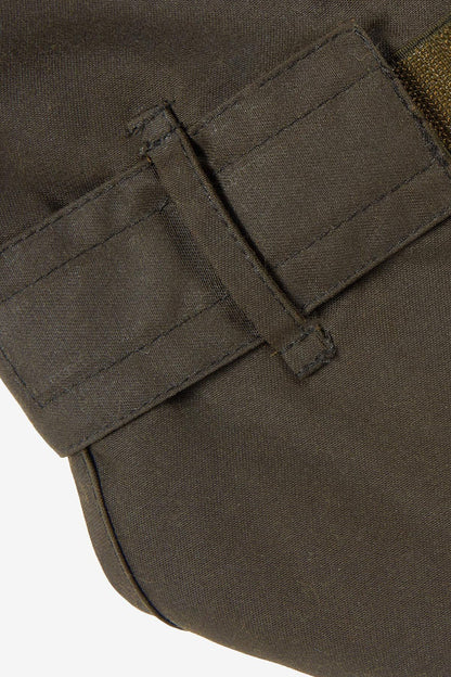 2 in 1 Wax Dog Coat - OLIVE