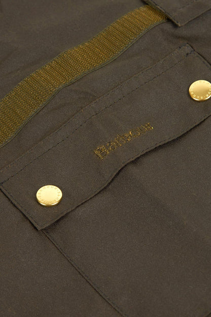 2 in 1 Wax Dog Coat - OLIVE