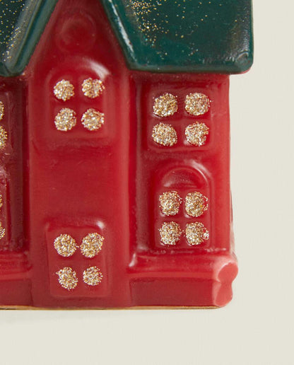CHRISTMAS HOUSE DECORATIVE CANDLE