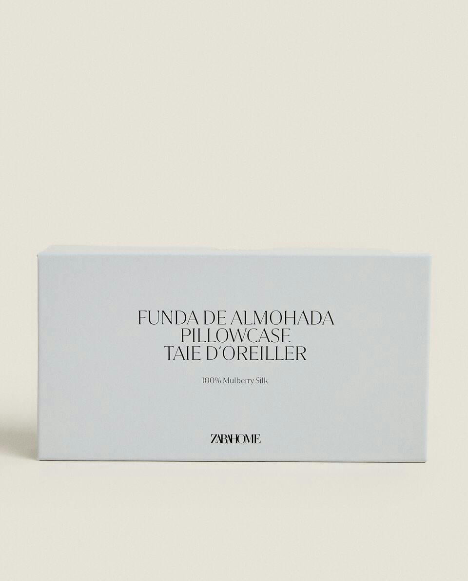 Kissenbezug aus 100 % Maulbeerseide 
