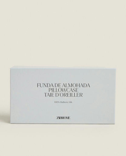 Kissenbezug aus 100 % Maulbeerseide 