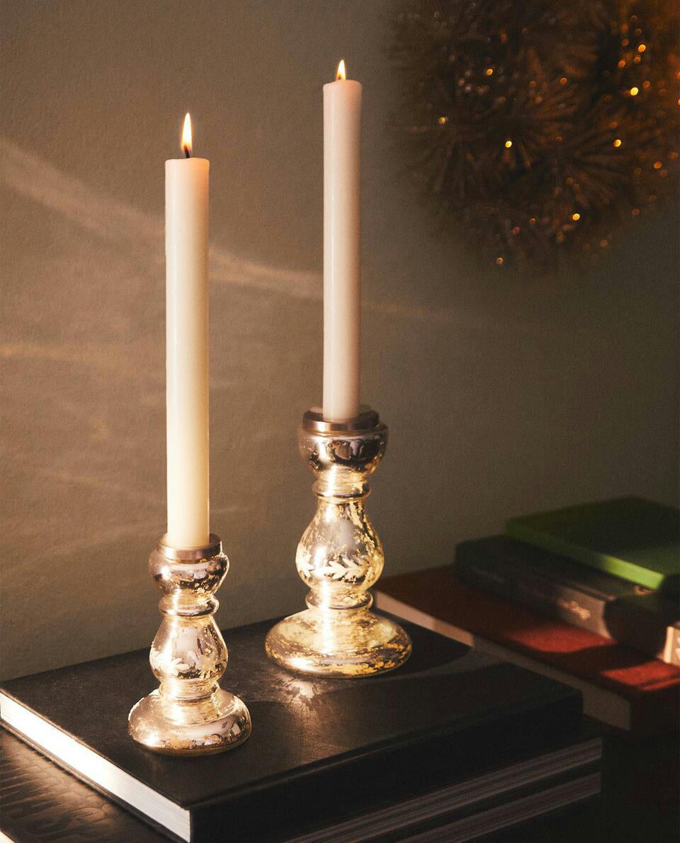 GEOMETRISCHER GLASKERZENSTÄNDER 