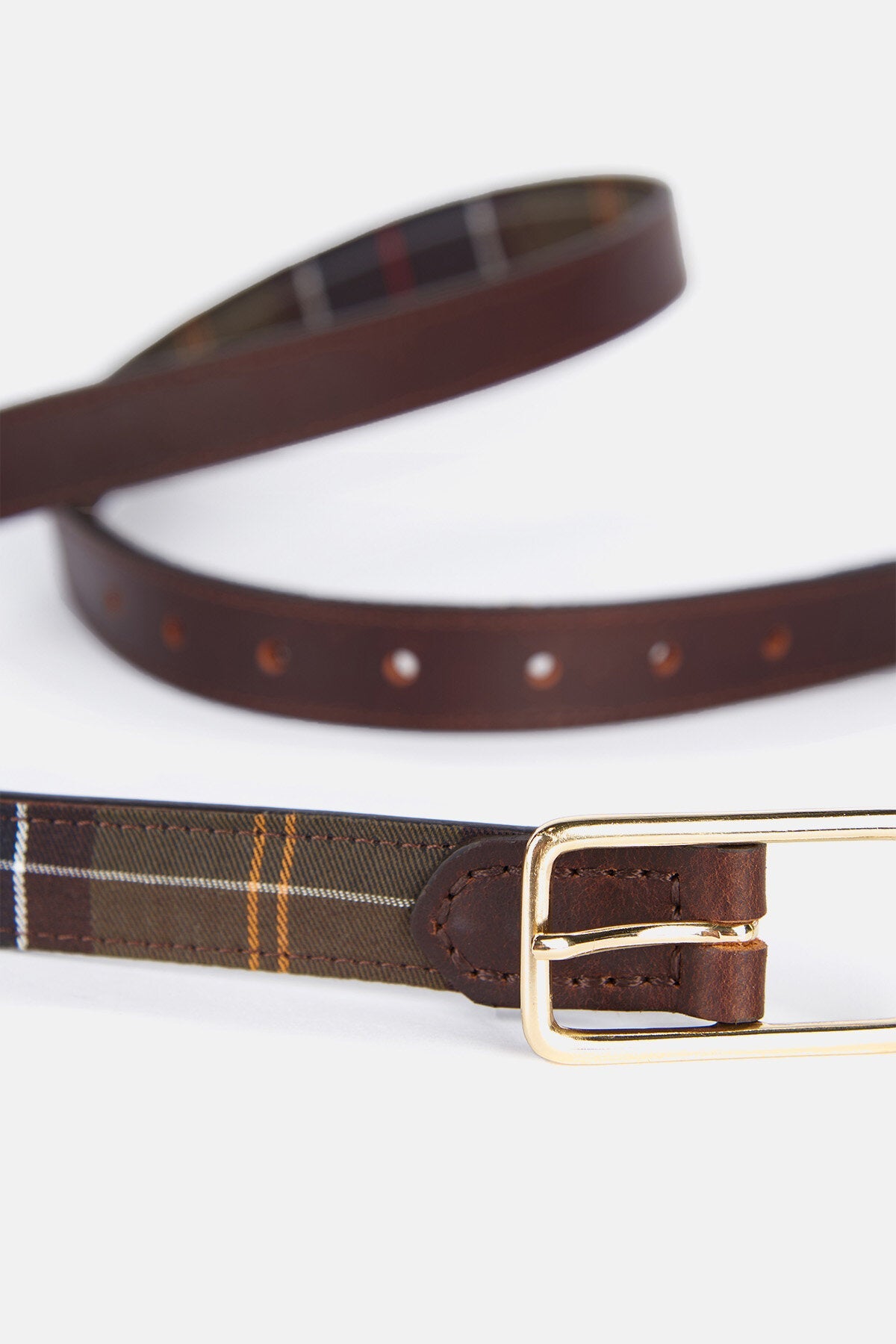 Reversible Tartan Belt - CLASSIC TARTAN/BROWN