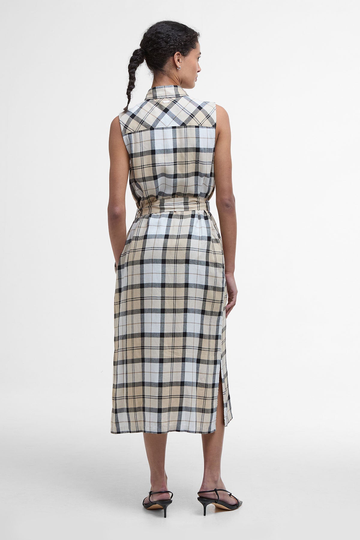 Agnes Midi Dress - SAFARI DRESS TARTAN