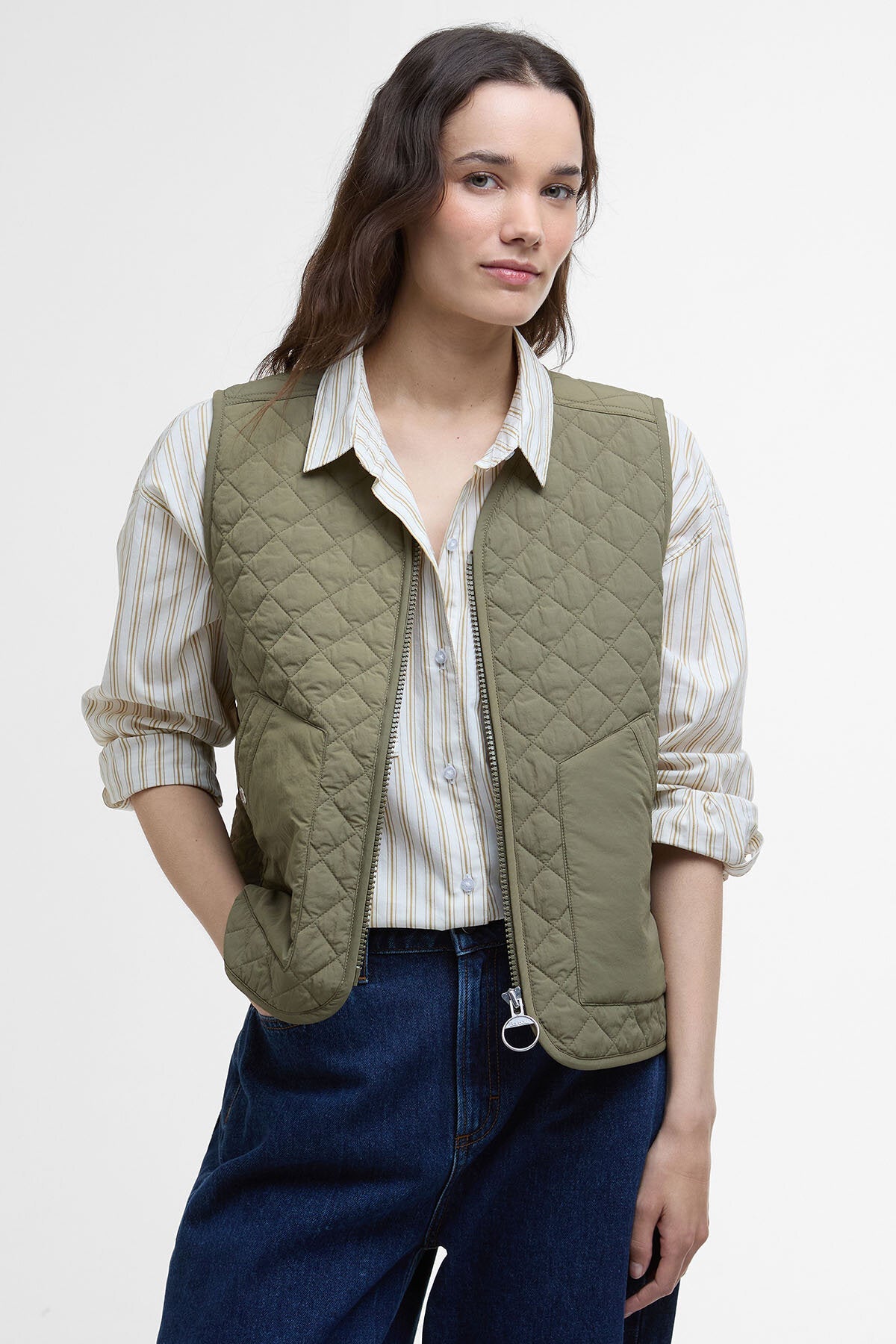 Louise Gilet - DUSKY GREEN