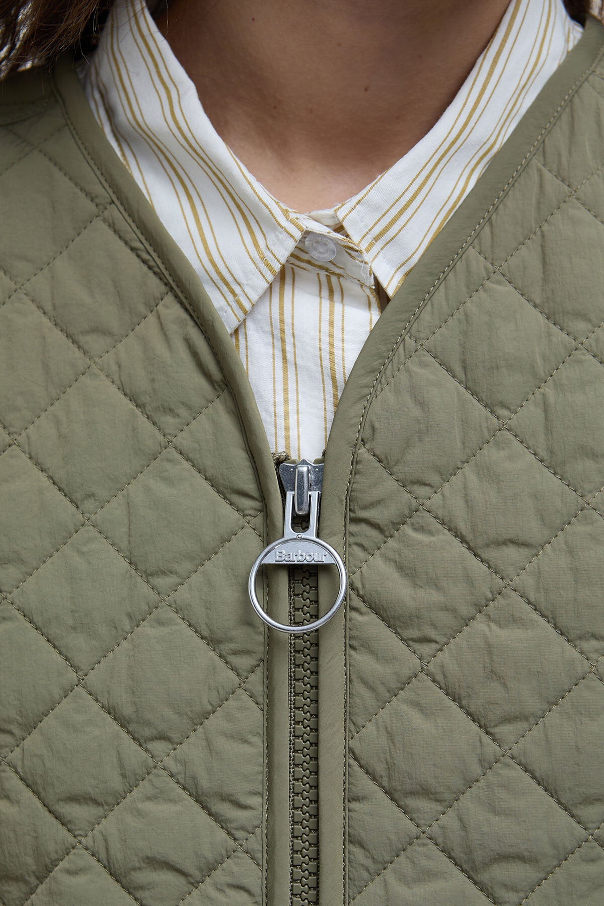 Louise Gilet - DUSKY GREEN