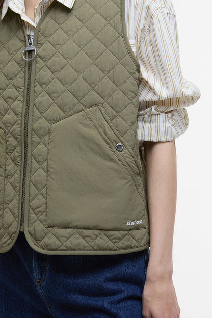 Louise Gilet - DUSKY GREEN