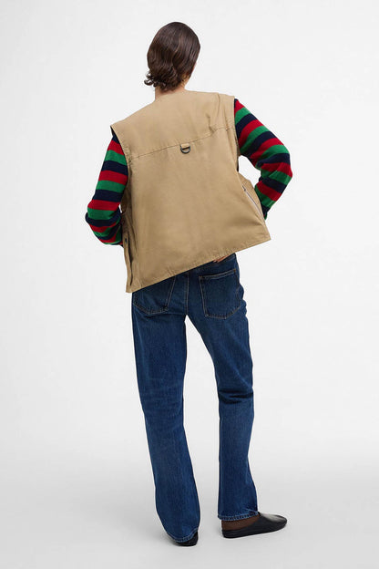 The Edit by Alexa Rebecca Gilet - BEIGE/DRESS GORDON