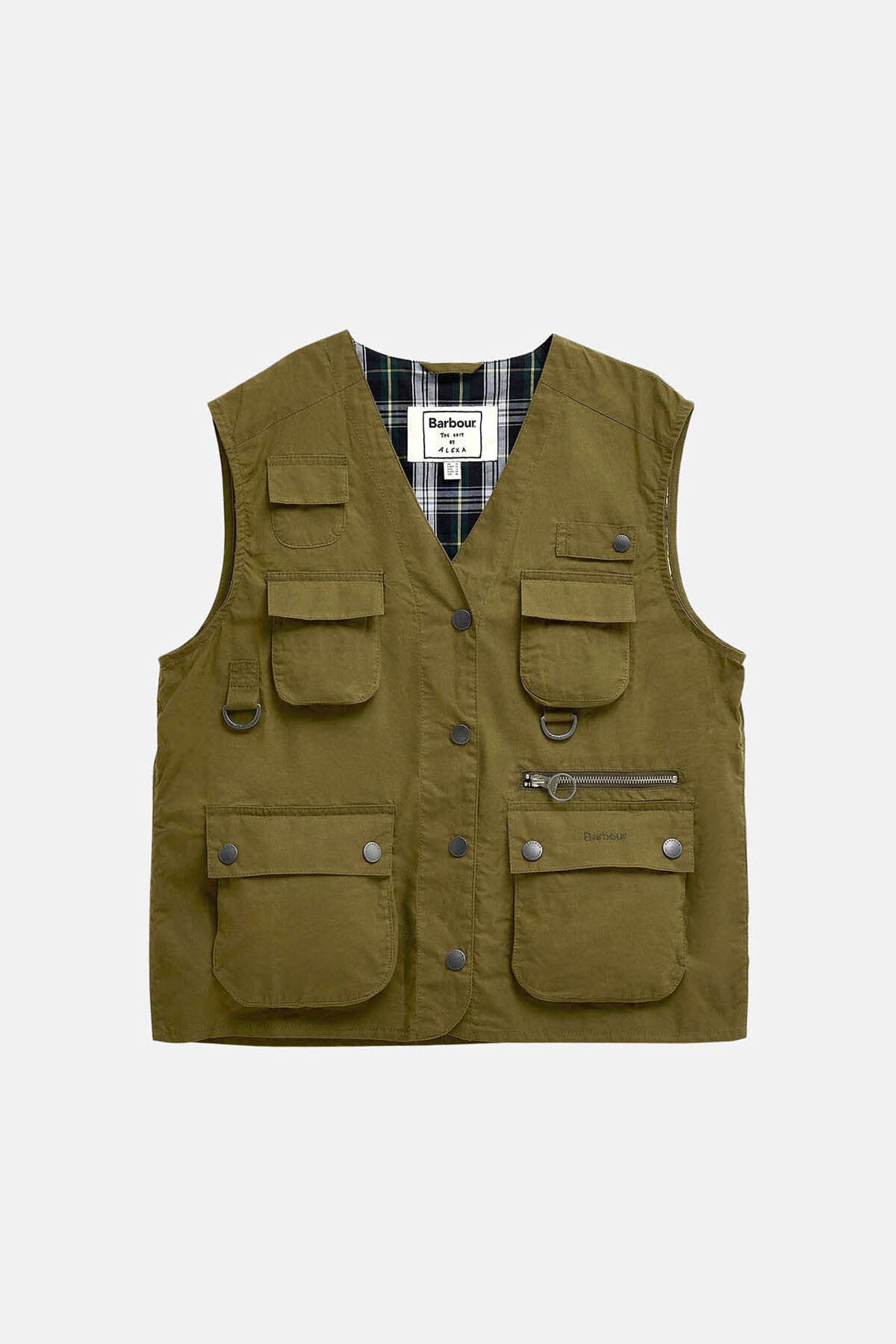 The Edit by Alexa Rebecca Gilet - SEAWEED SALAD/DRESS