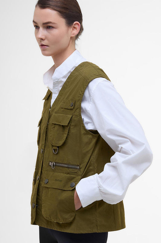 The Edit by Alexa Rebecca Gilet - SEAWEED SALAD/DRESS