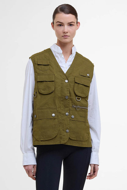 The Edit by Alexa Rebecca Gilet - SEAWEED SALAD/DRESS