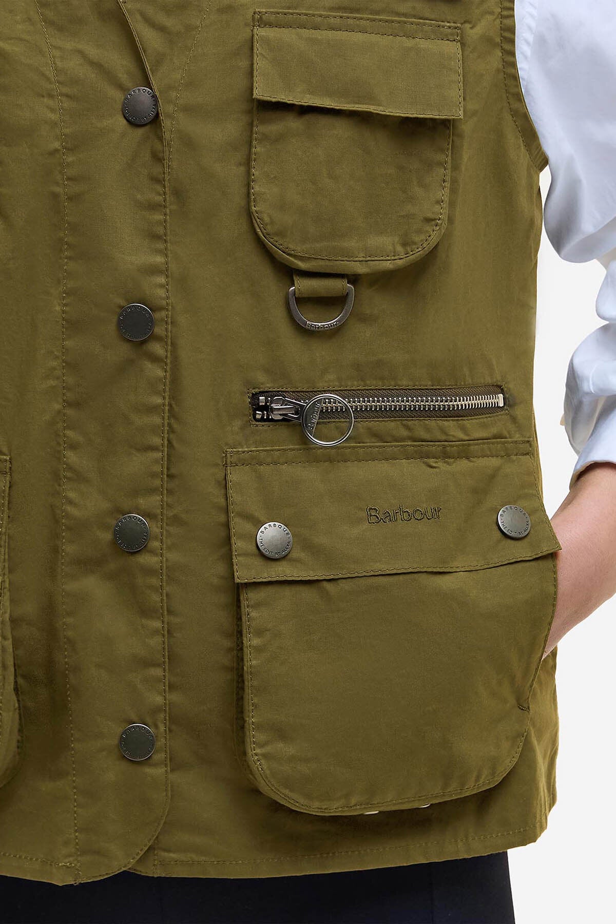 The Edit by Alexa Rebecca Gilet - SEAWEED SALAD/DRESS