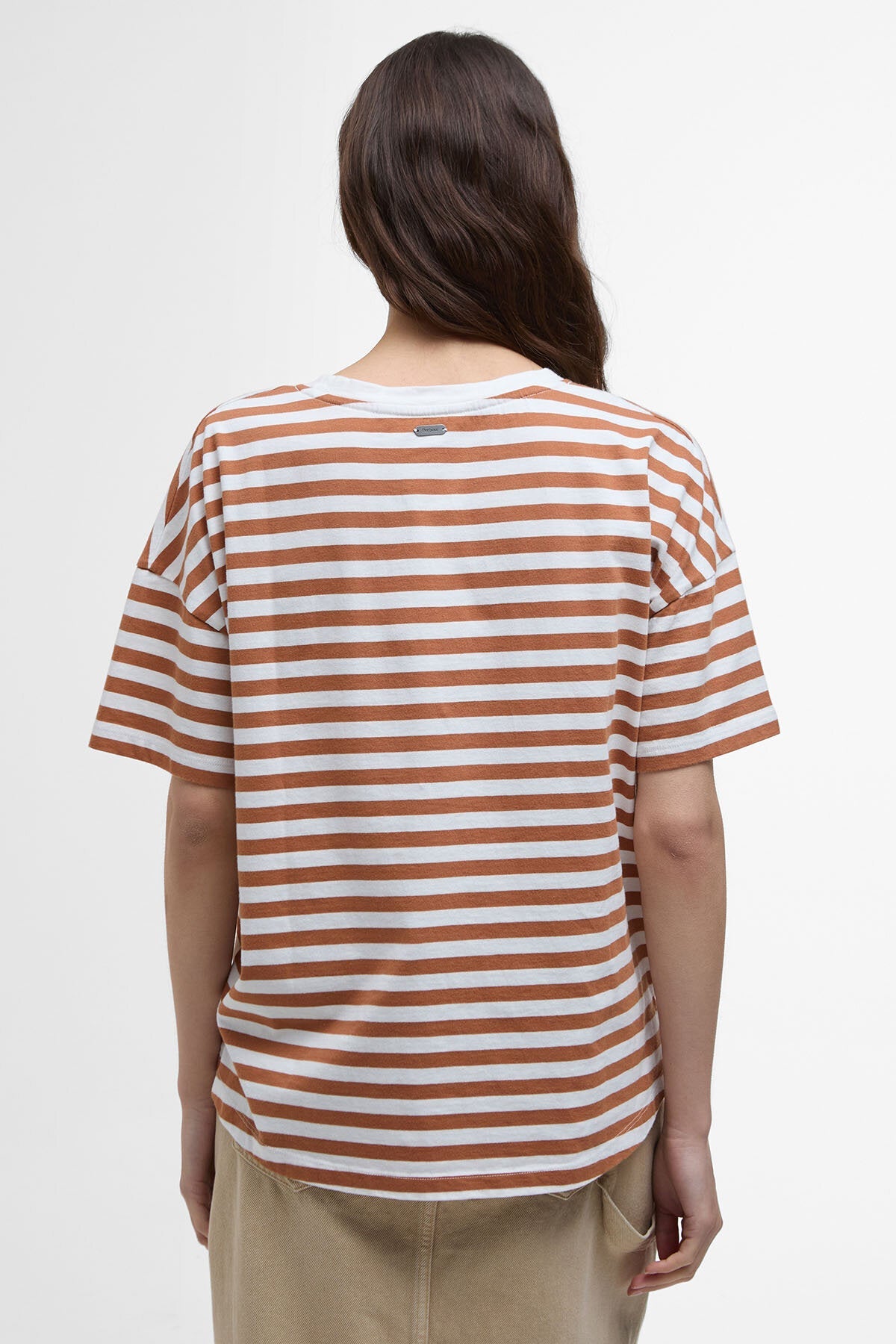 Adria Striped T-Shirt - BRAN STRIPE