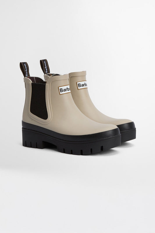 Halton Ankle Wellingtons - LIGHT SAND/BLACK