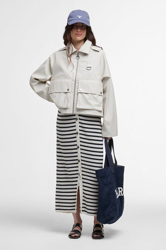 June Showerproof Jacket - BLANC