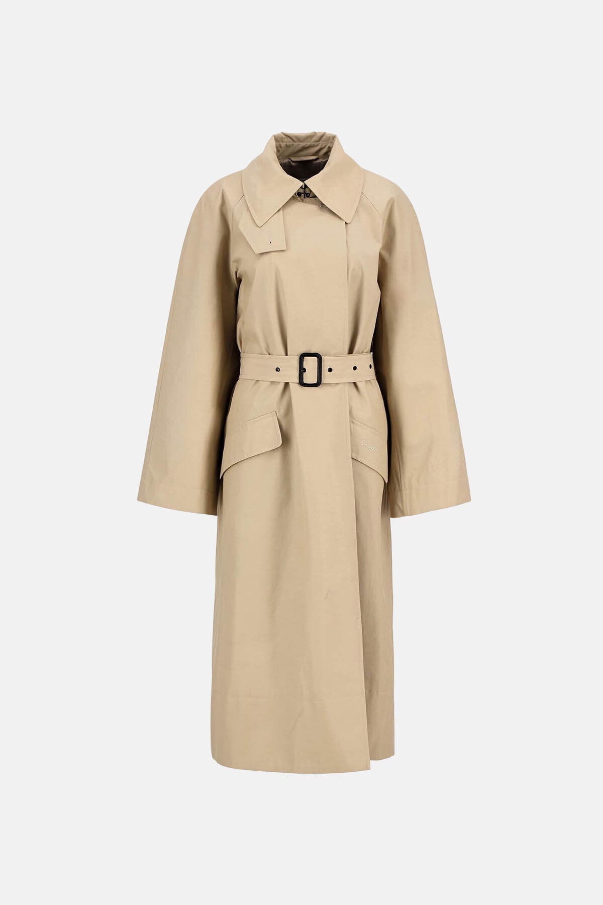 The Edit by Alexa Harley Showerproof Trench Coat - LT SAND